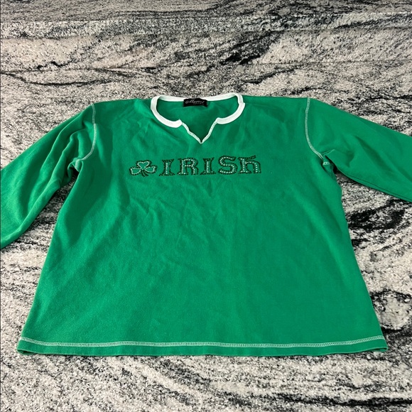 Marvel Tops - Irish Green Long Sleeve Women’s Top